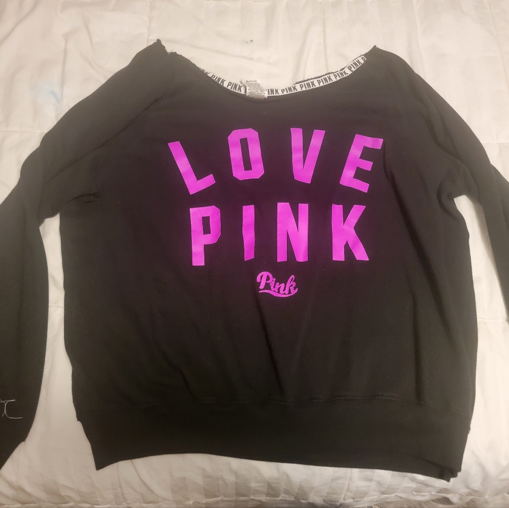 Victoria secret baggy sweater w/ matching shorts